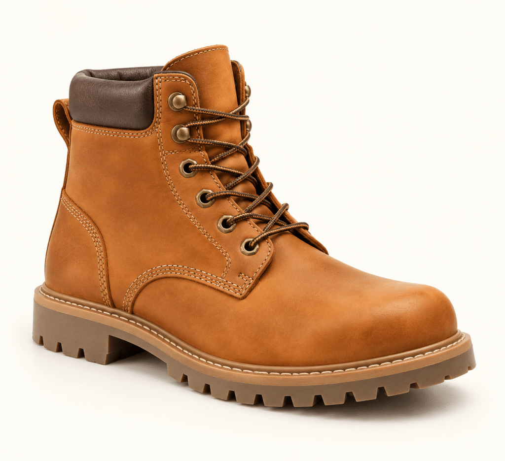 Bota de trabajo miel
